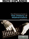 The Britanica Guide to the History of Mathematics (eBook)